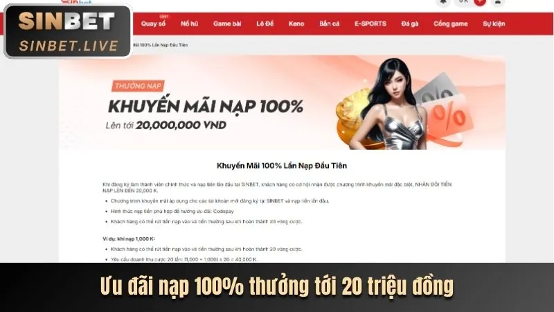 Biểu tượng tiền thưởng chào mừng lớn, thu hút người chơi mới đăng ký kuwin24 app.